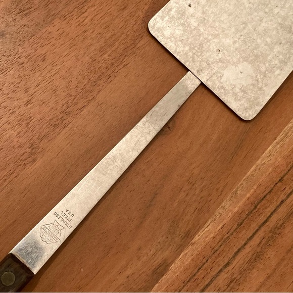 Vintage Marcrest Stainless Steel Spatula with Wood Handle - Picture 6 of 13